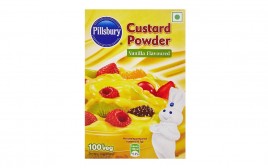 Pillsbury Custard Powder, Vanilla Flavoured   Box  100 grams